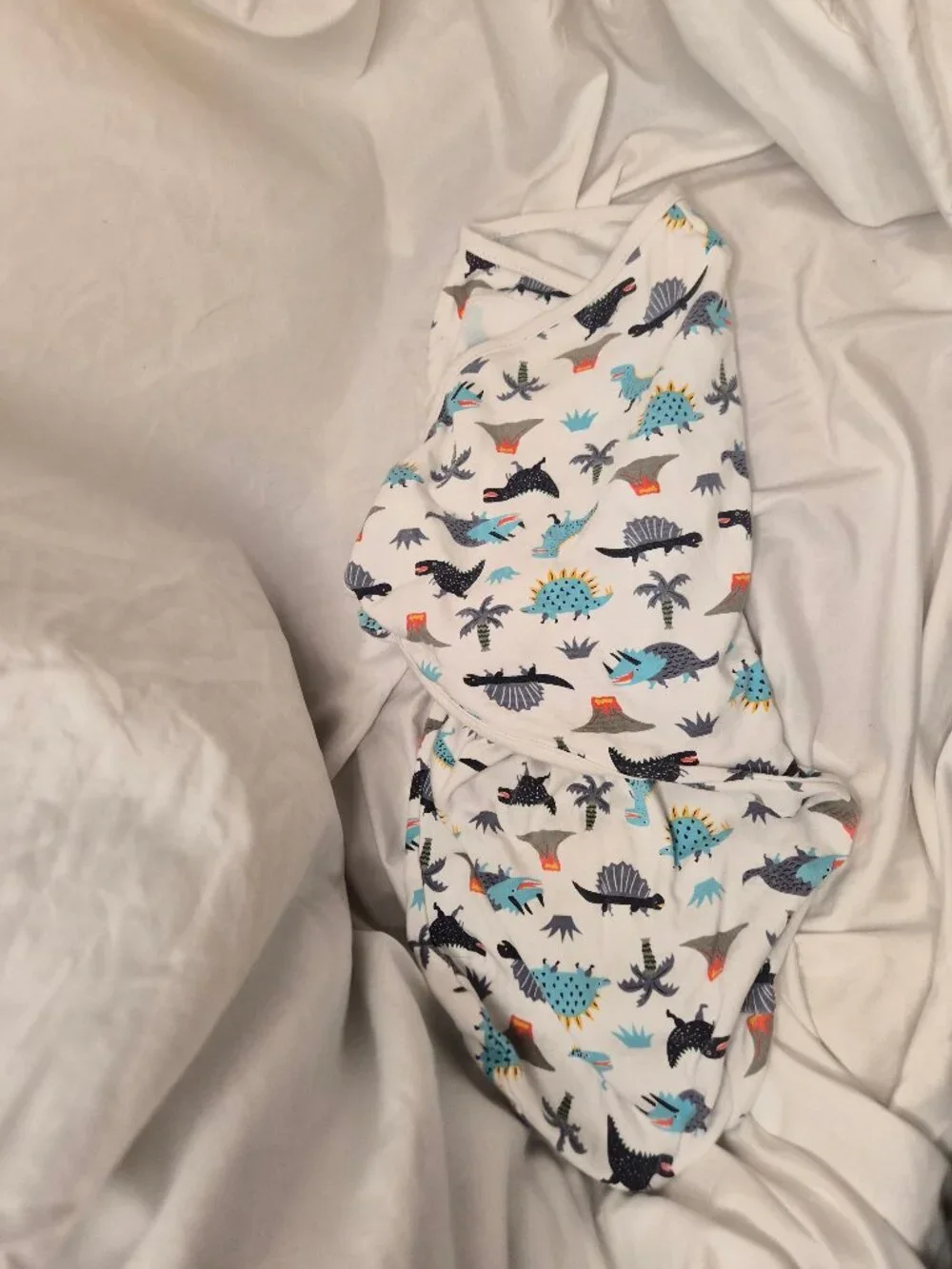 Set of 4 Baby Sleeper Swaddles - EUC - Includes Nanit - Dinosaur & Star Prints